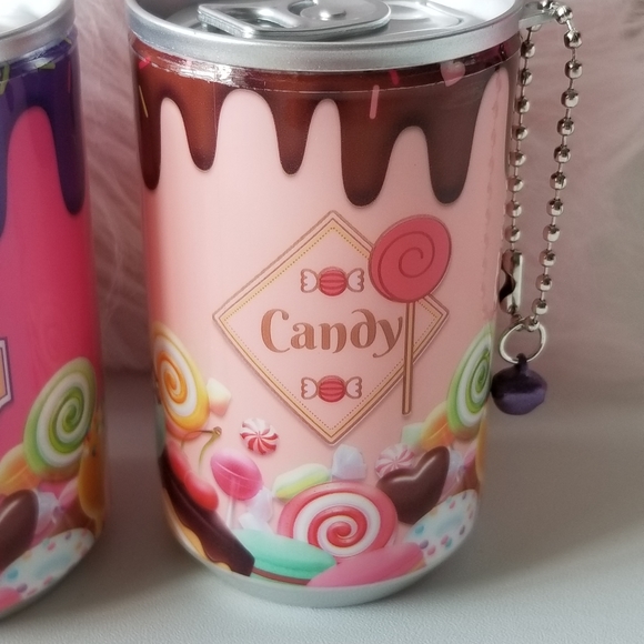 3/$25 ♥️ Mini Can Portable Candy Land Sanitizing Wet Wipes Keychain New - Picture 6 of 8